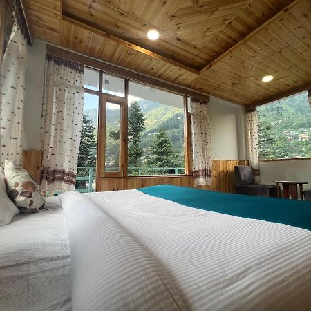 Hotel Mountain Majesty! Top-Rated Luxury Stay Amid Snowcapped Mountains With Balcony And Riverside Calm Manali  Bagian luar foto